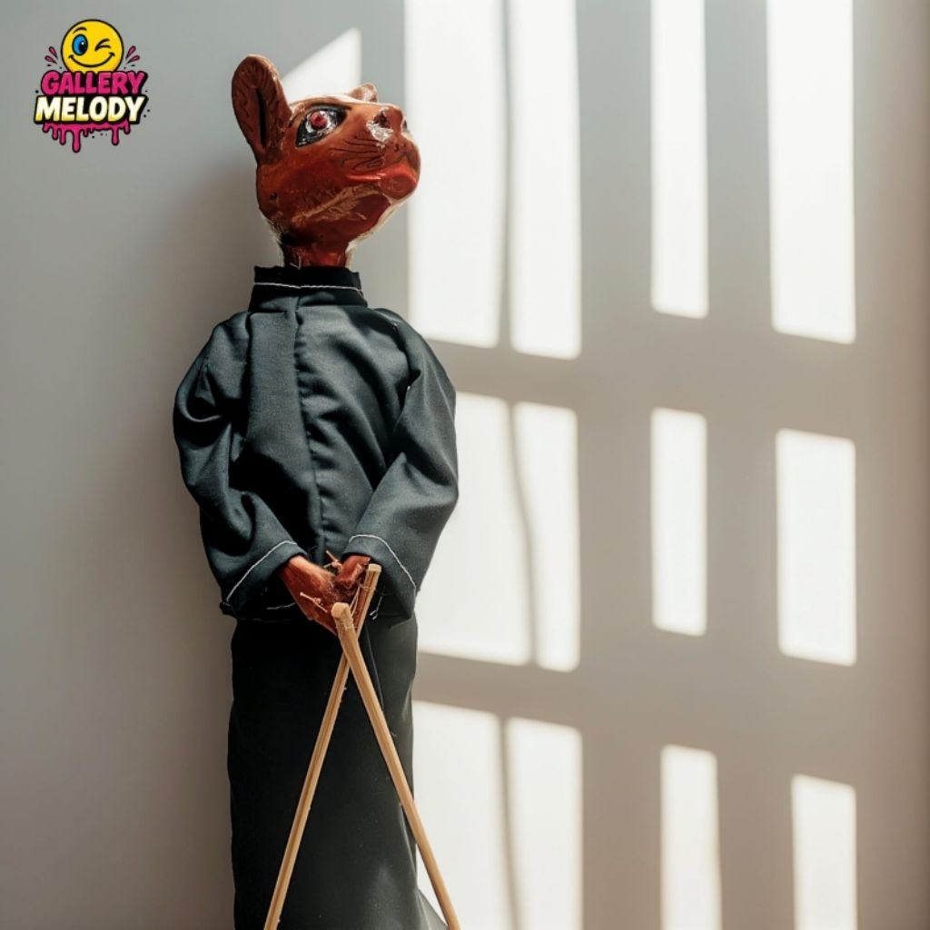 Wayang Golek Binatang Karakter Tikus