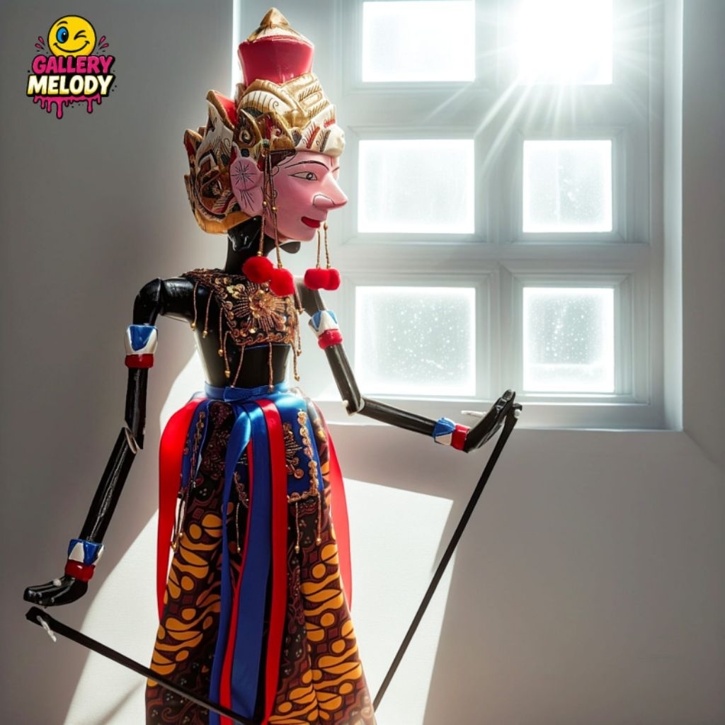 Wayang Golek Kresna Medium Quality (Super Jogja) uk ±60cm