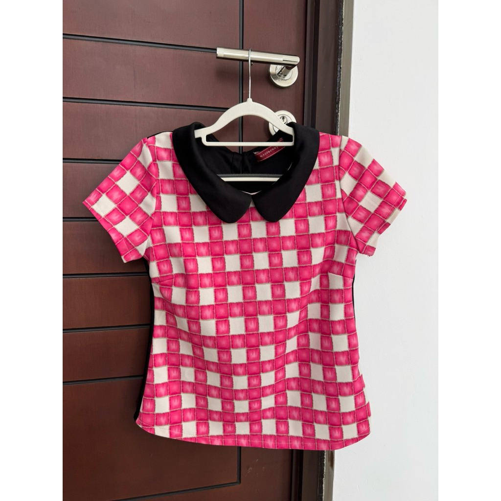 Pink Top - Blouse Wanita - Atasan Wanita - Baju Pink