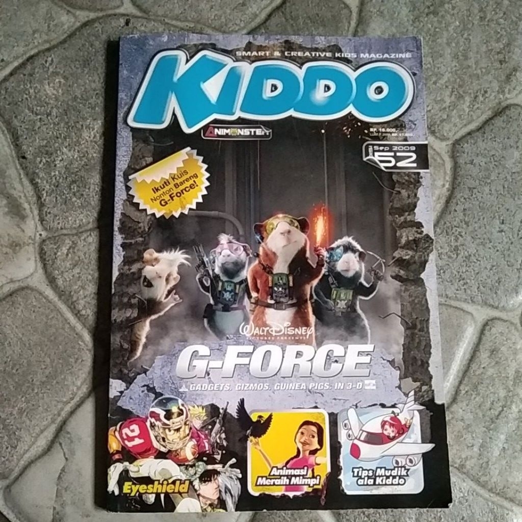 KIDDO ANIMONSTER EDISI 52 SEPTEMBER 2009