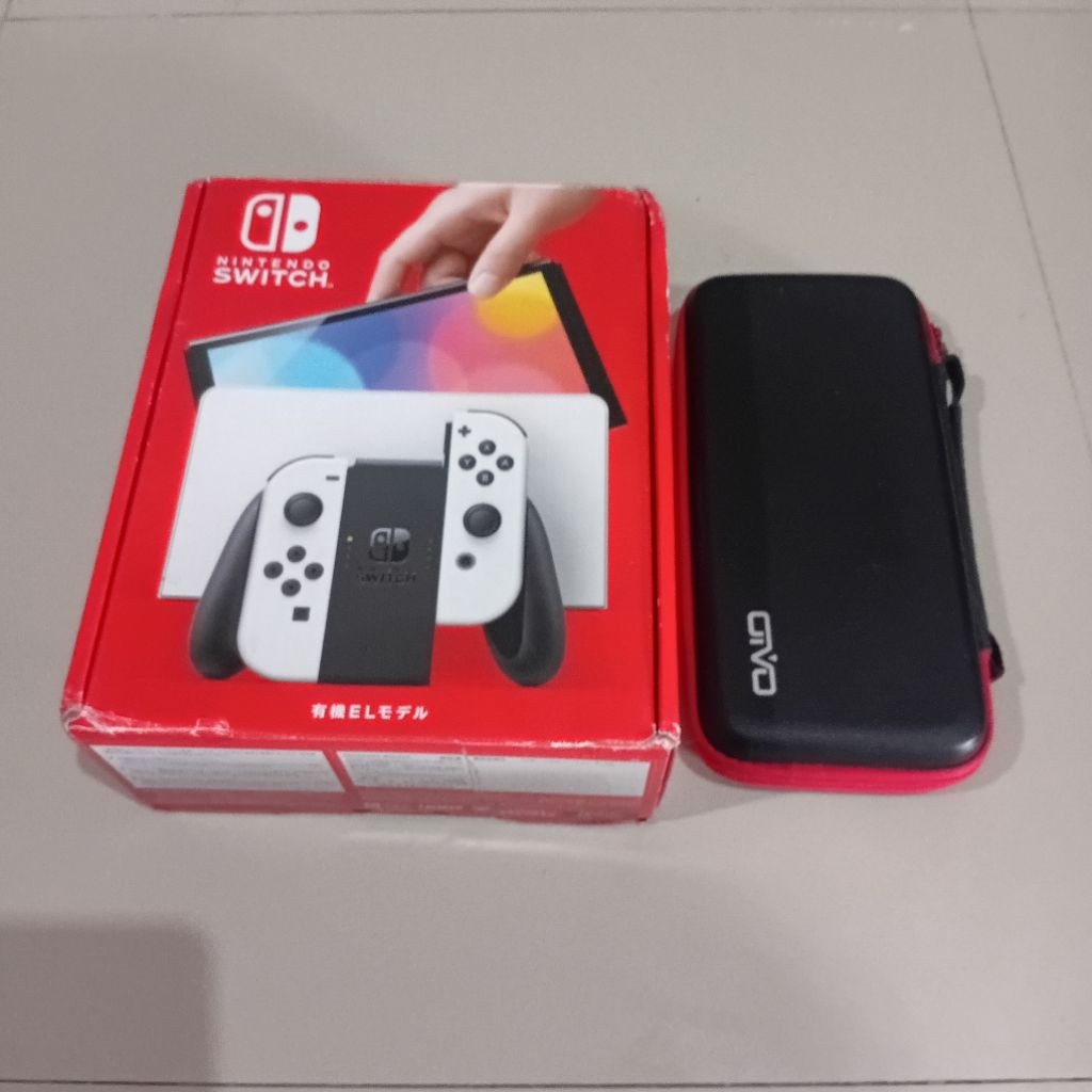 Nintendo Switch Oled White Fullset