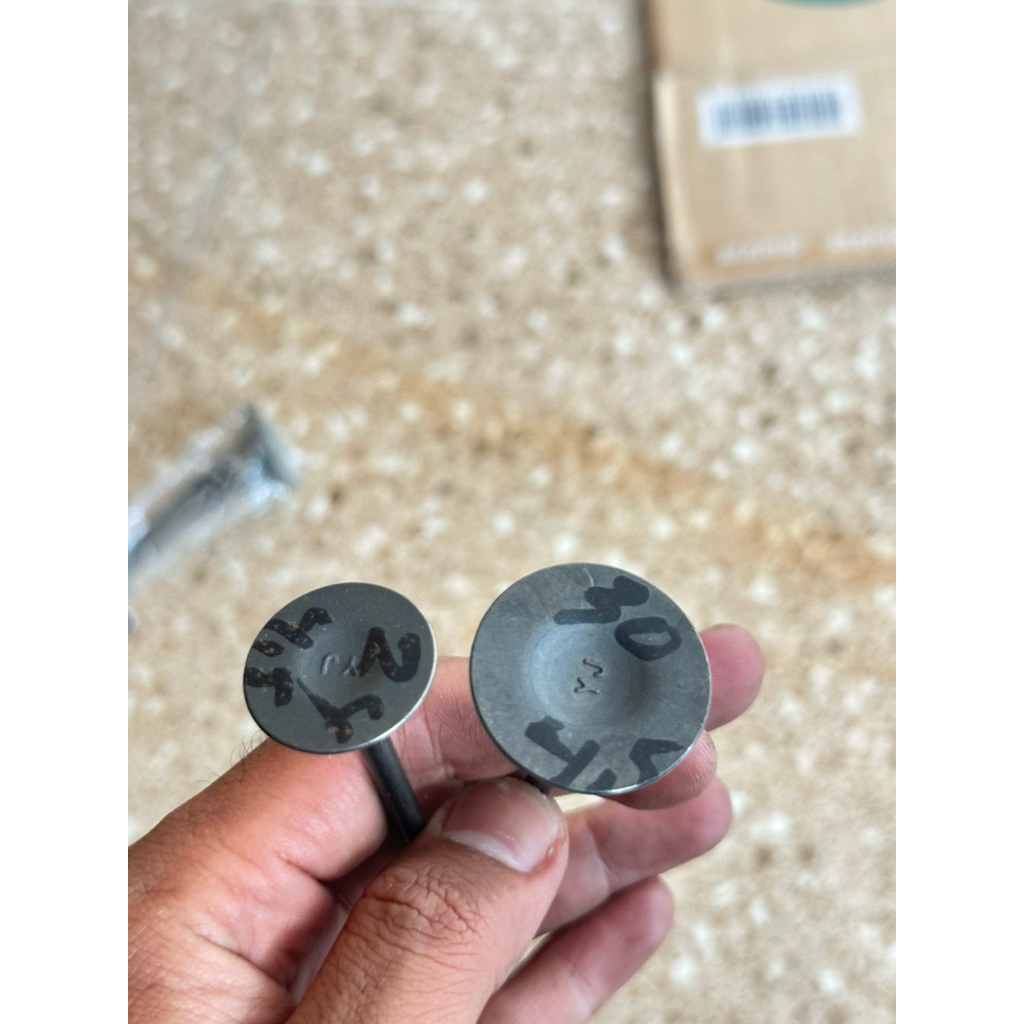 Klep 30 25 Batang 4,5 mm Payung Klep 30 in 25 Out 4,5