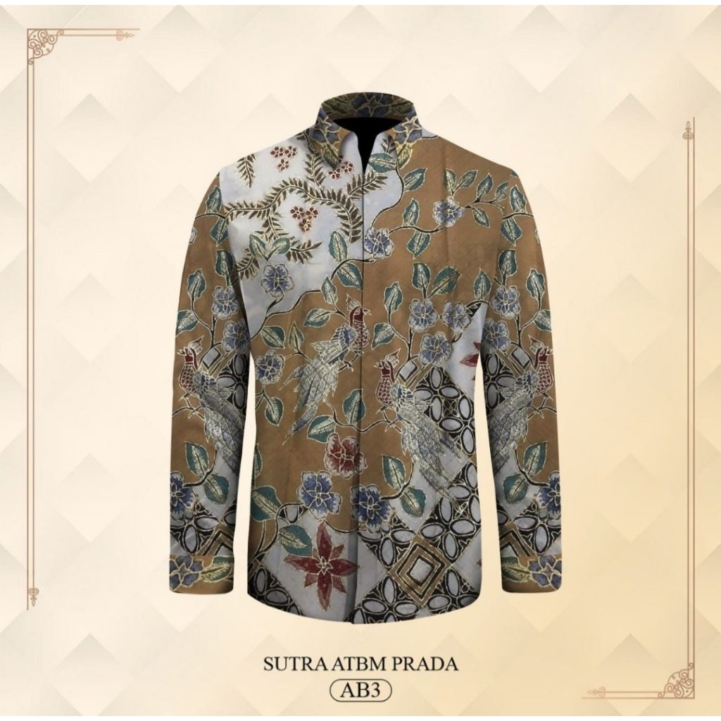 KAIN BATIK TULIS SUTRA ATBN PRADA ASLI PEKALONGAN