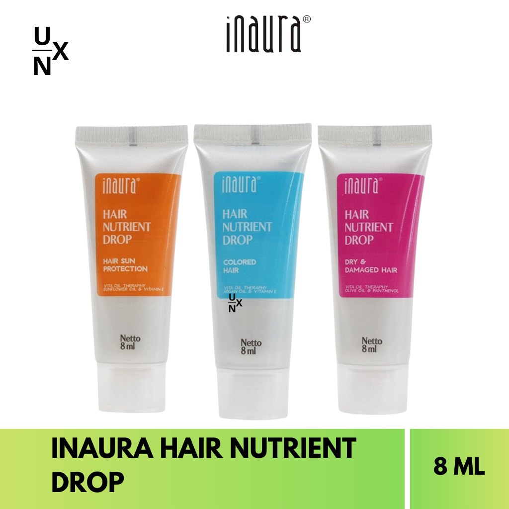 Inaura hair nutrient drop 8 ml series (Pink,Orange,Blue) UNX INDONESIA