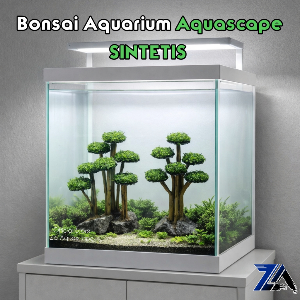 Bonsai Akuarium mini Bonsai aquascape mini hiasan aquarium
