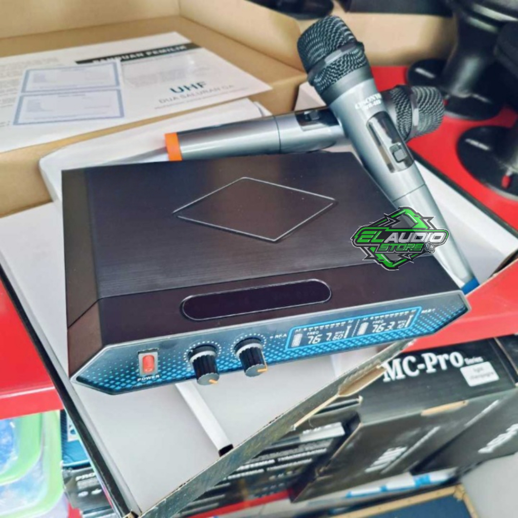 Mic Wireless SHURE WR - 889 VHF / Microphone Nirkabel Cocok Untuk Vocal