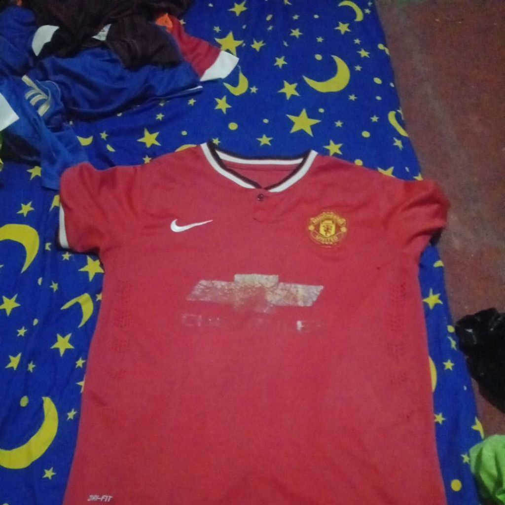 Jersey Manchester united second