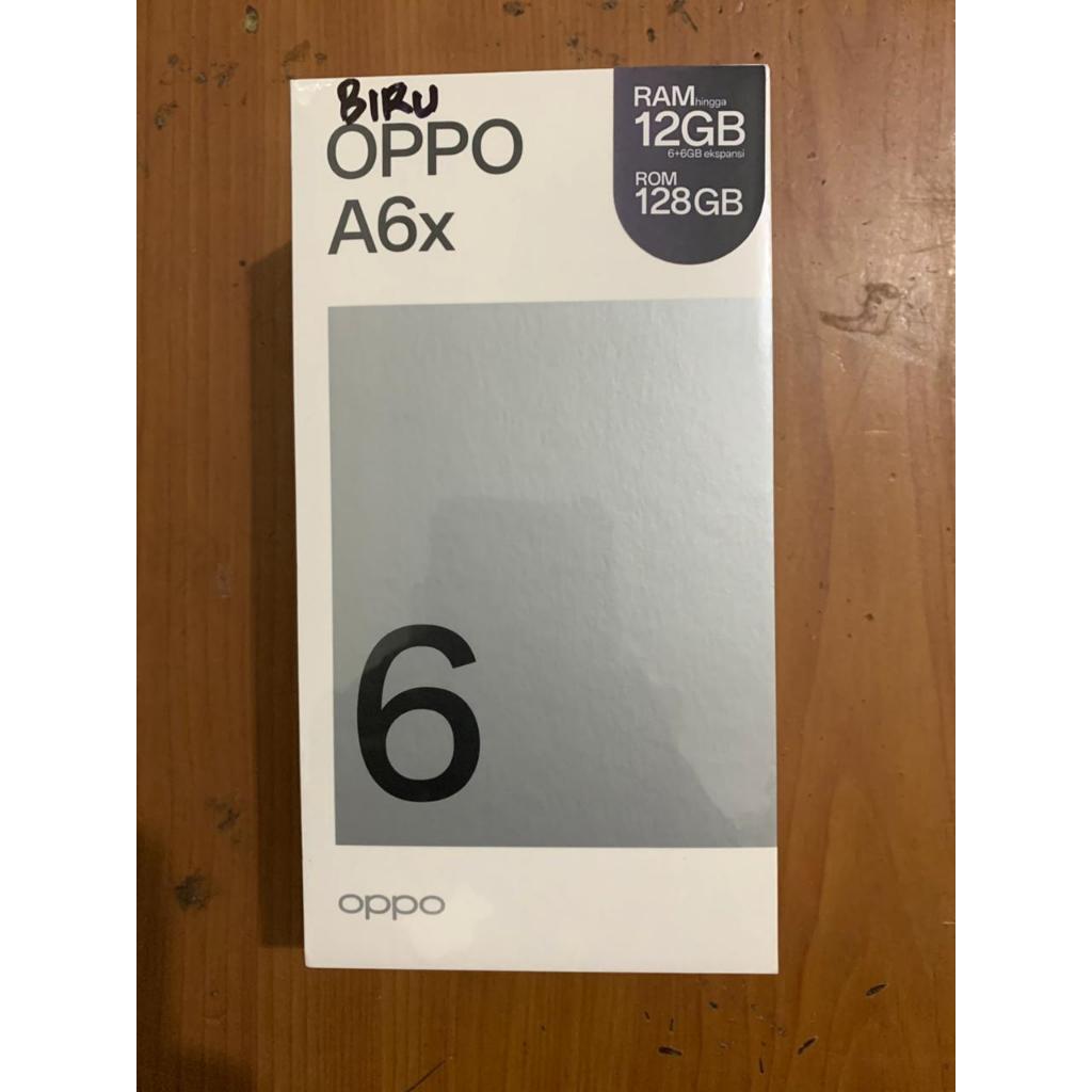 OPPO A6x RAM 6GB ROM 128GB | HP Android Layar Besar Baterai Awet