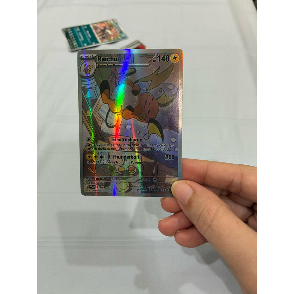 Pokemon Card RAICHU 211/193 TCG Indonesia