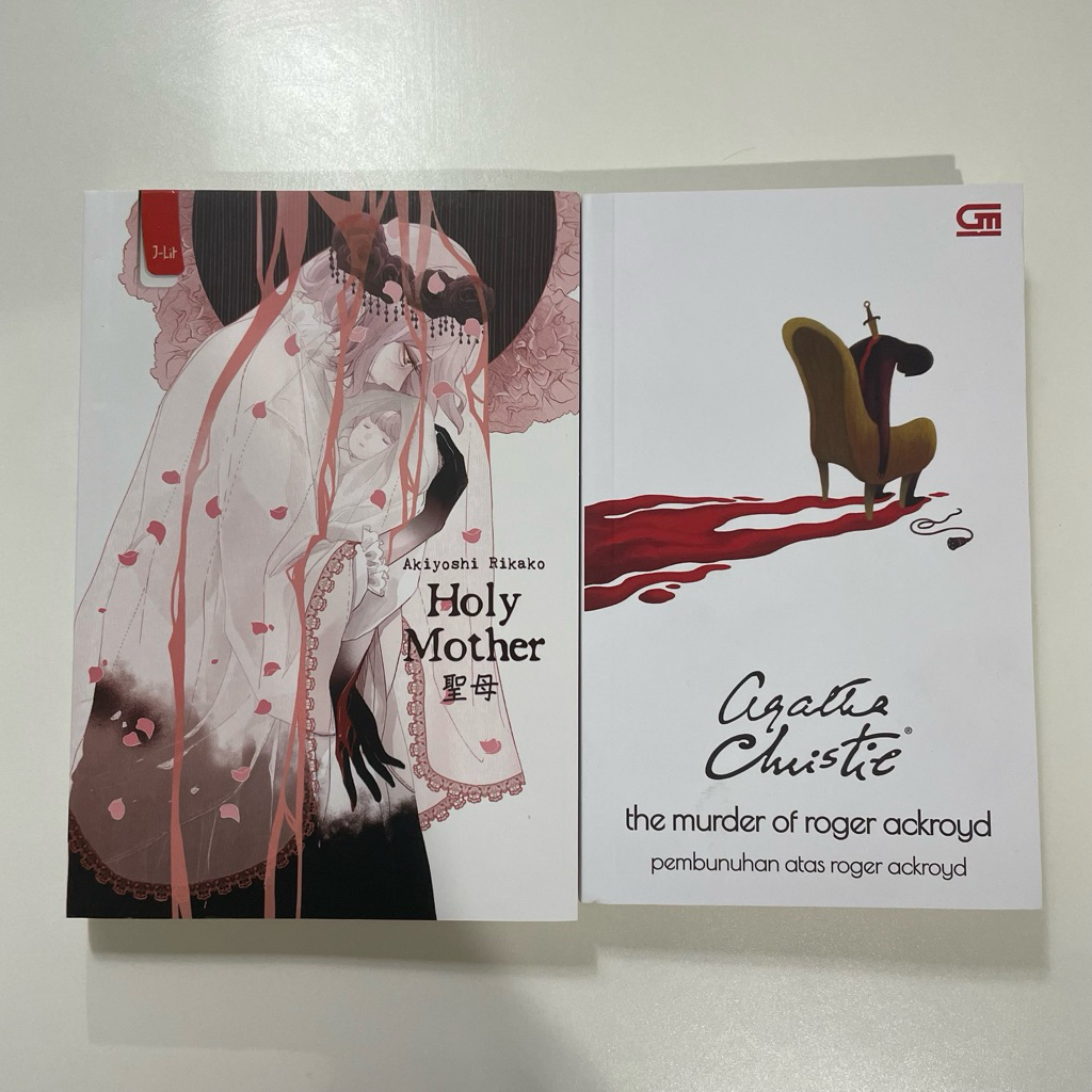 Buku Novel Preloved | Holy Mother | The Murder of Roger Ackroyd