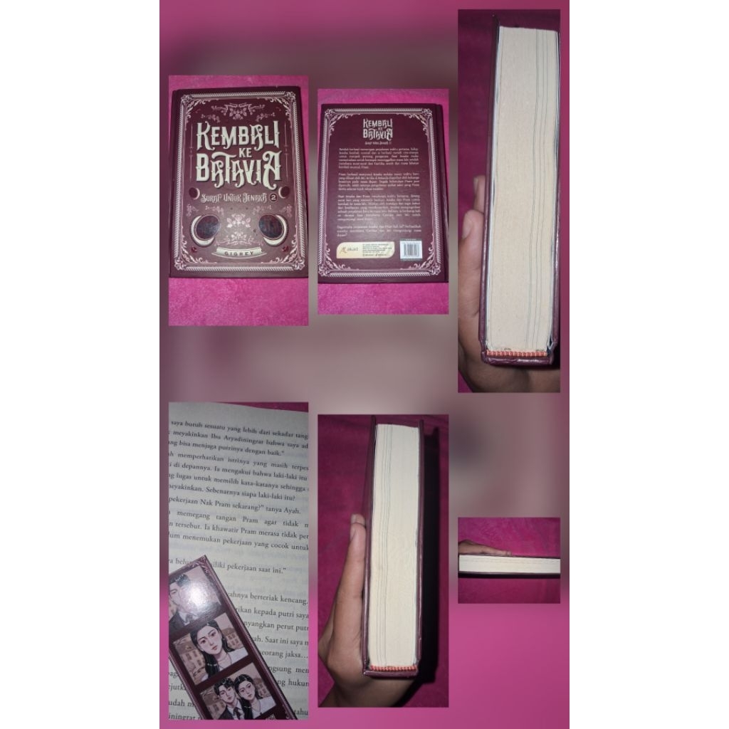 preloved novel kembali ke batavia hc