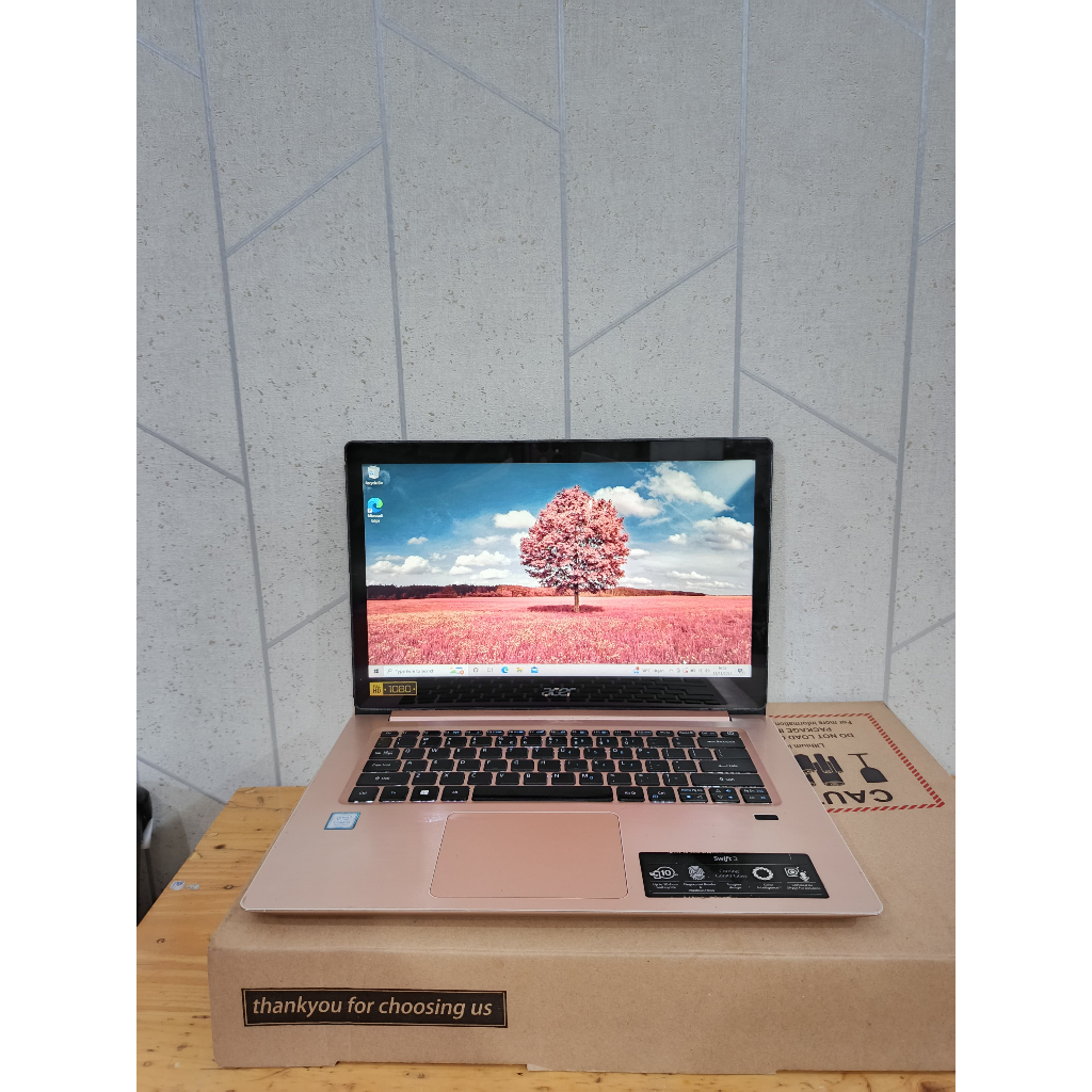 Laptop Acer Swift 3 SF314-52, Core i5 - 8250U, 8/256Gb, Rose Gold