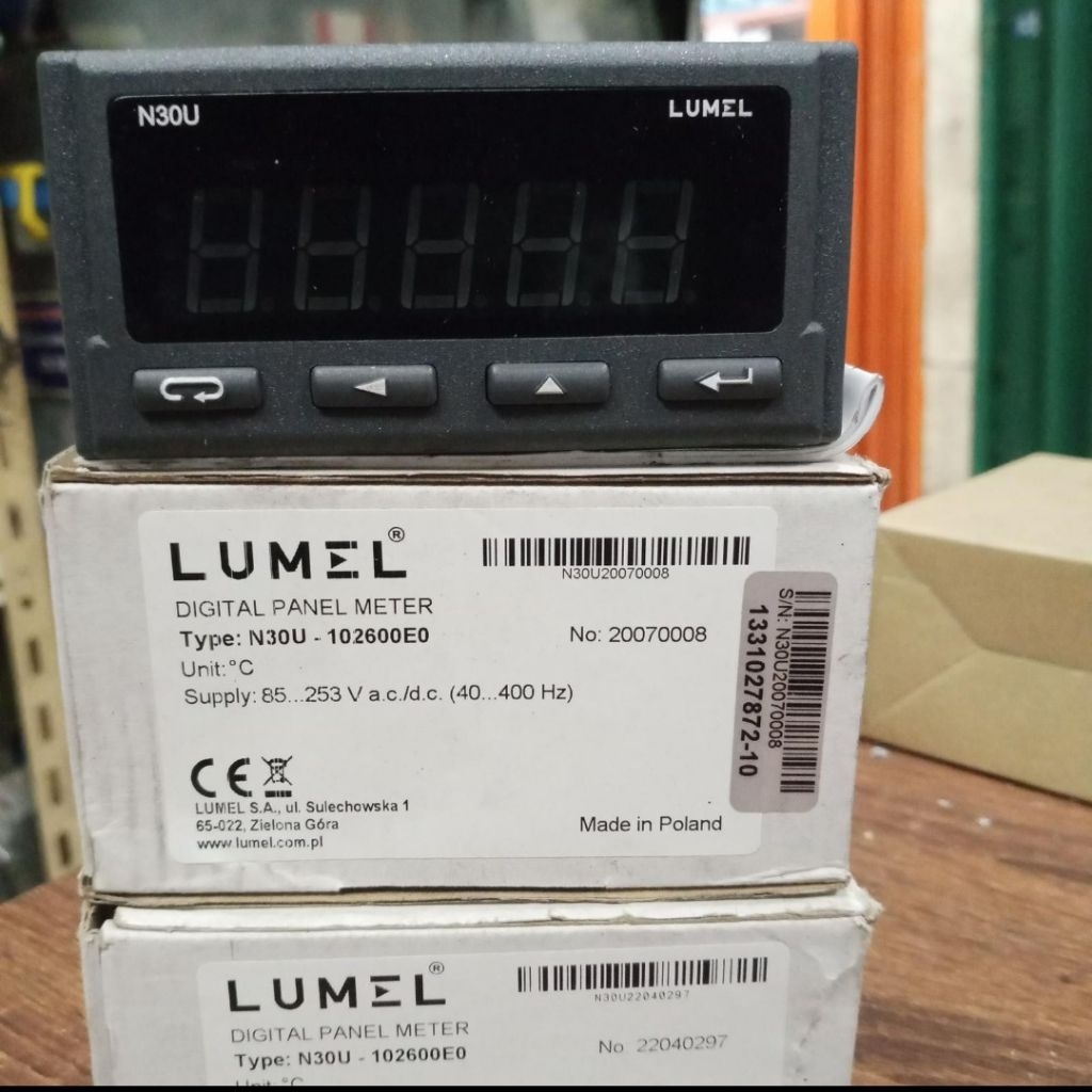 DIGITAL PANEL METER LUMEL N30U-102600E0 ORIGINAL