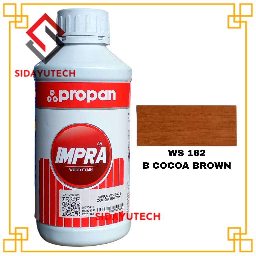 Cat Propan Impra Wood Stain WS 162 B Cocoa Brown 1Liter