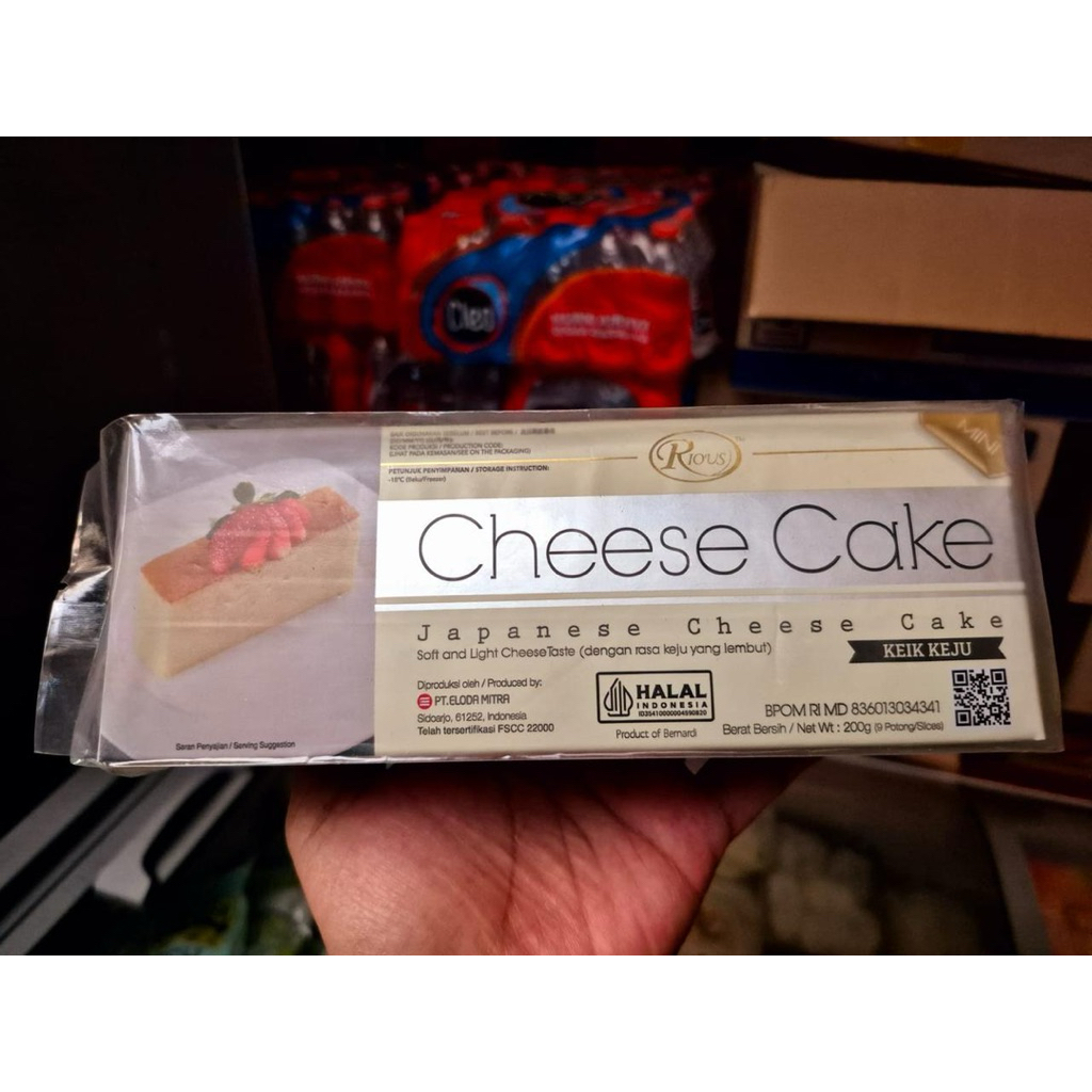 Rious Japanese Cheesecake