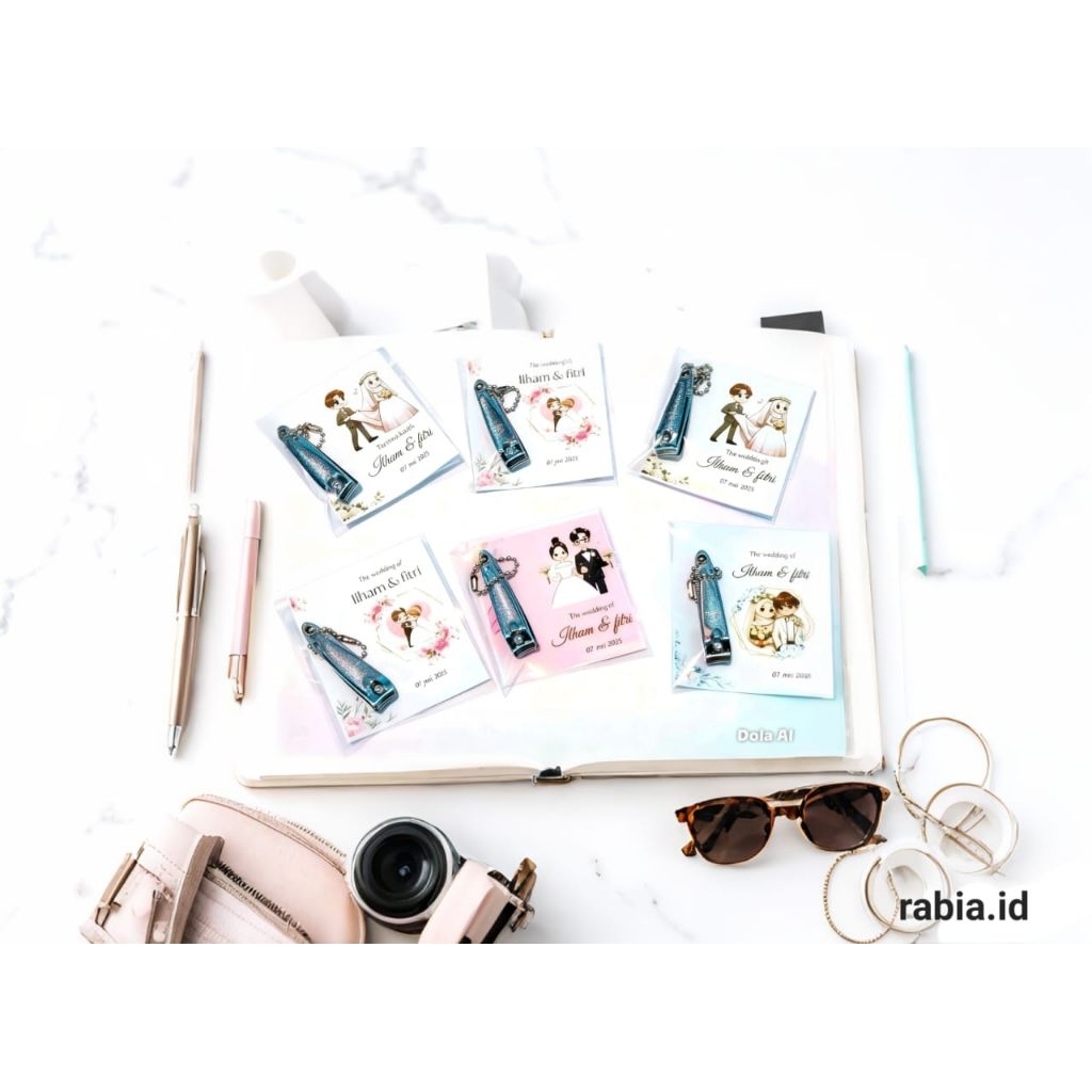 New souvenir gunting kuku Aestetik murah(50 pcs)