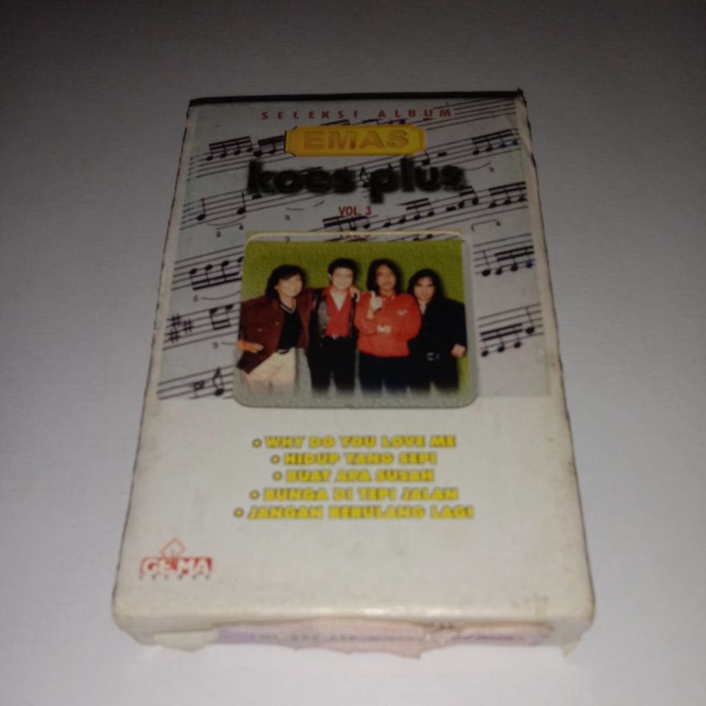 Kaset Pita Koes Plus Seleksi Album Emas Vol.3