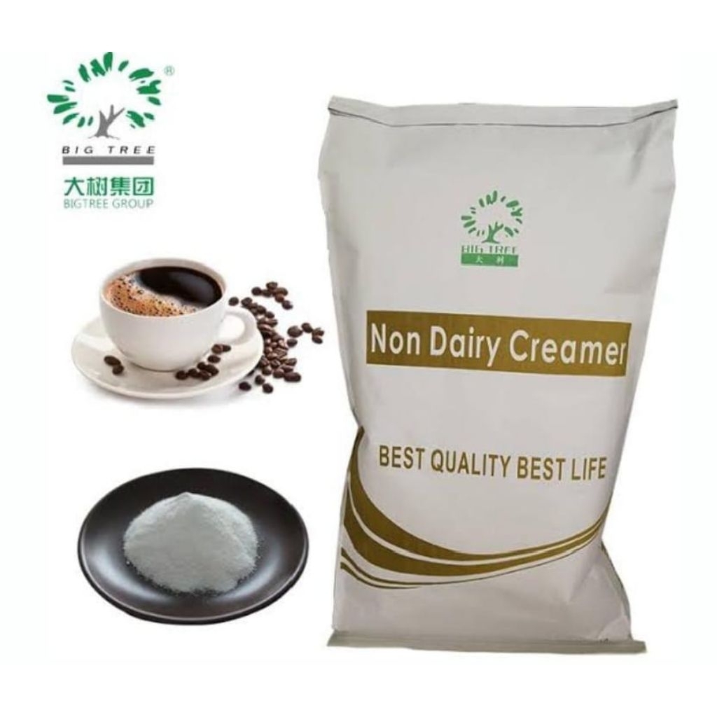 creamer bubuk ndc big tree sak 25kg, campuran minuman dan es teler dll. halal MUI