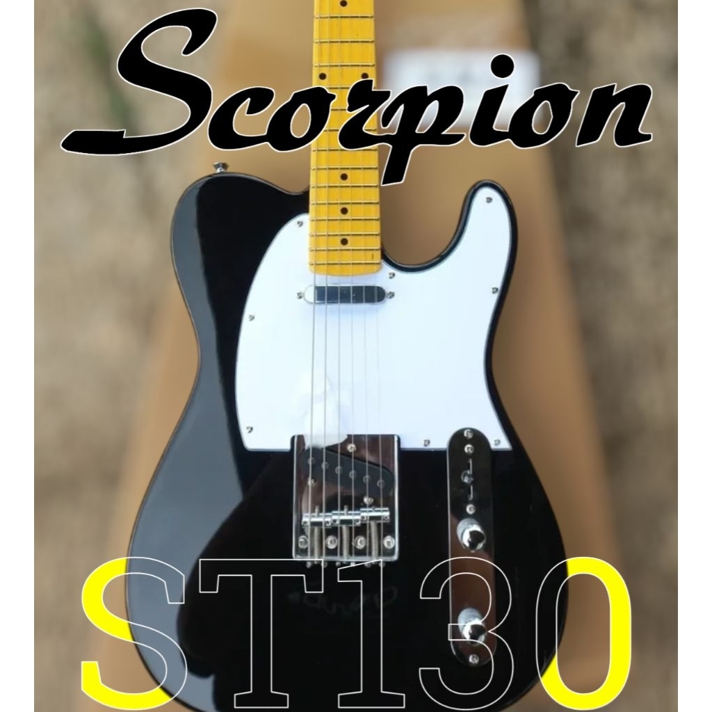 [SCORPION] GITAR ELEKTRIK SCORPION ST130 GITAR ELEKTRIK ORIGINAL SCORPION MODEL TELECASTER ST130