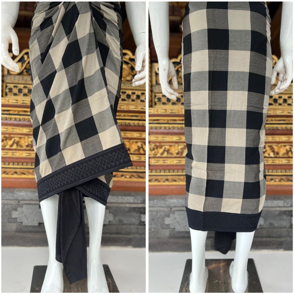 2 SAPUT ENDEK BORDIR POLENG / PAKIAN ADAT BALI