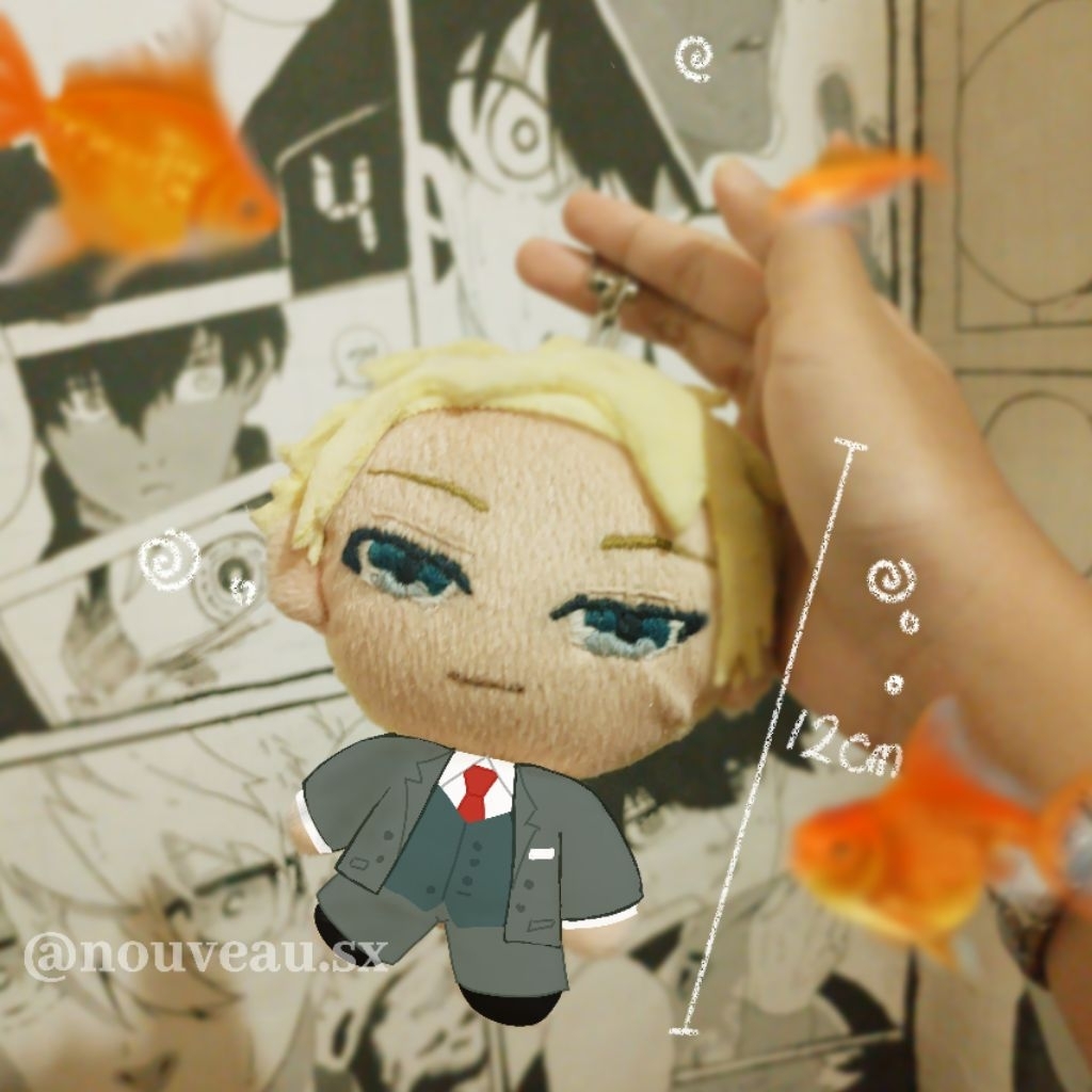 [NEW] Plush Doll 12cm Custom Anime, Ita Bag, Keychain