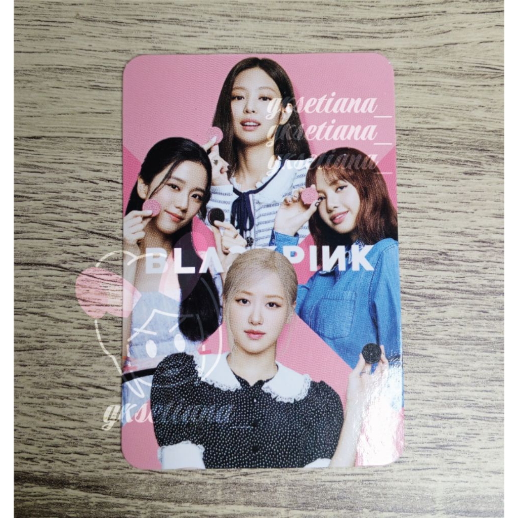 Blackpink x Oreo OFFICIAL Photocard | Group Photo