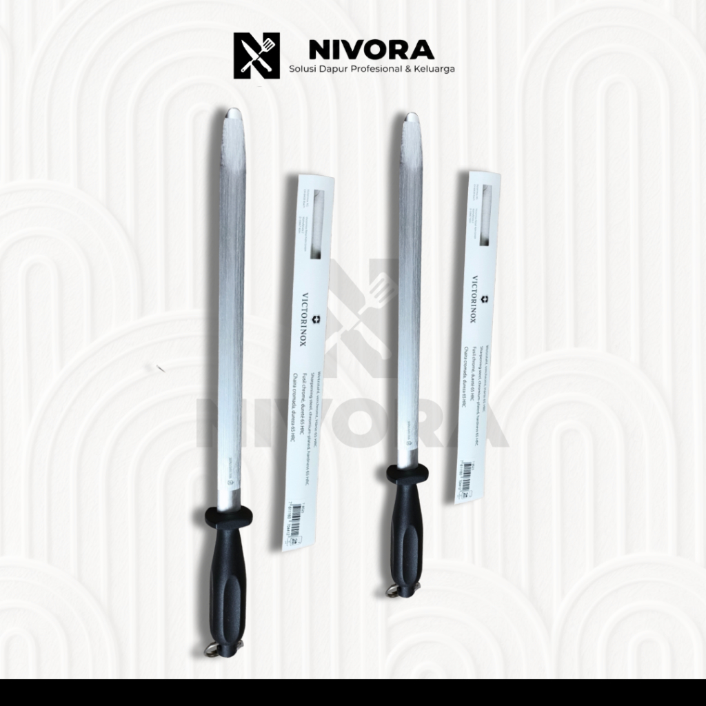 Victorinox Asahan Pisau / Pengasah Pisau / Sharpening Knife Steel 7" 17,5cm dan  8” 20cm dan 9" 22,5