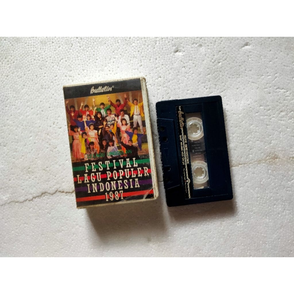 kaset pita pop indo 12 lagu unggulan FESTIVAL LAGU POPULER INDONESIA 1987 utha Likumahuwa Geronimo d