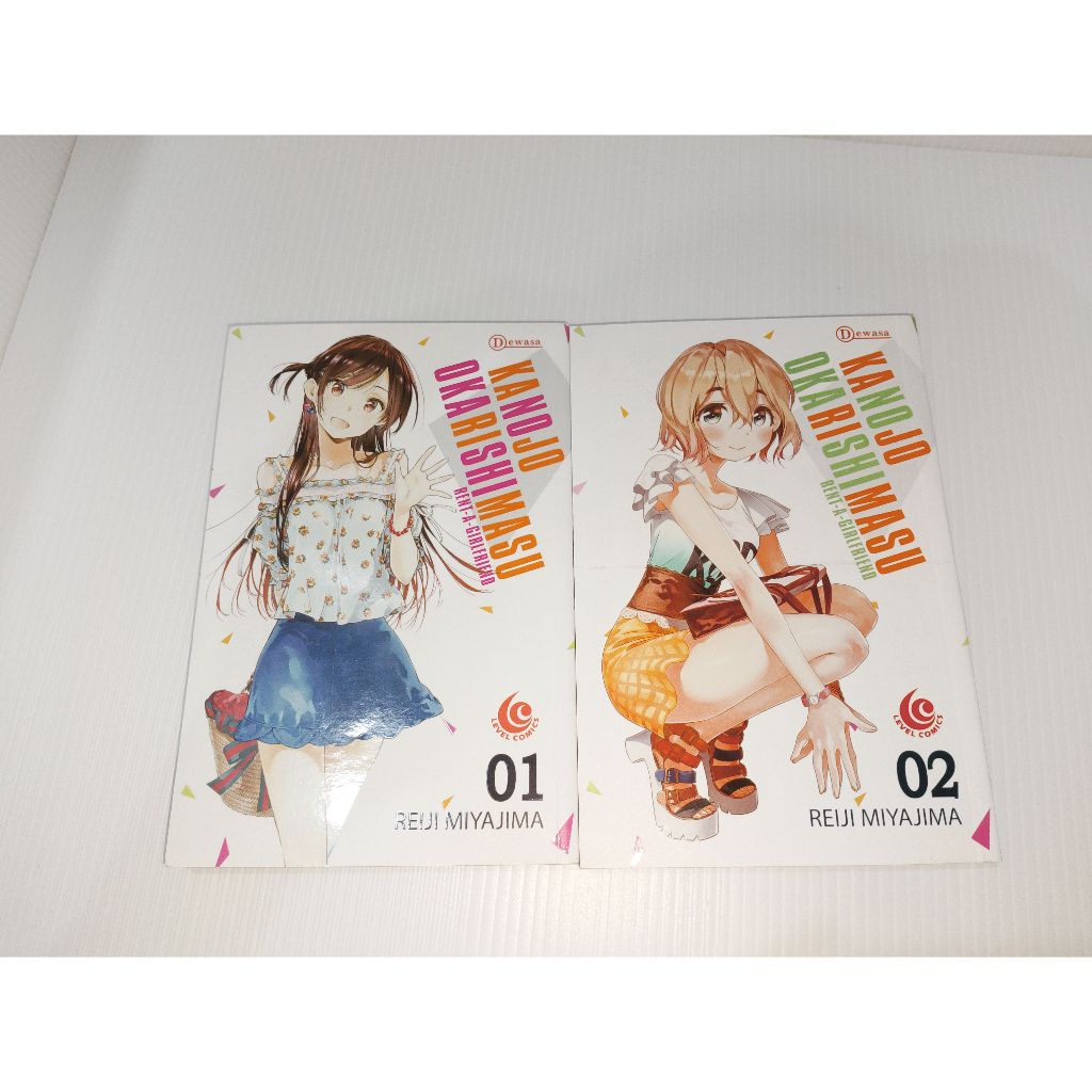 Komik Set Kanojo Okarishimasu by Reiji Miyajima vol 1-2