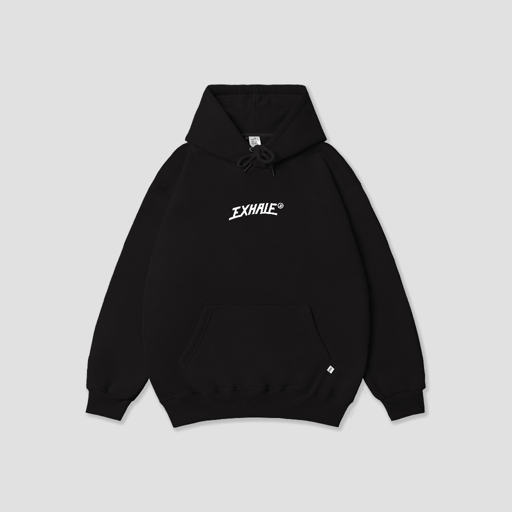 Hoodie Exhale Signature Black