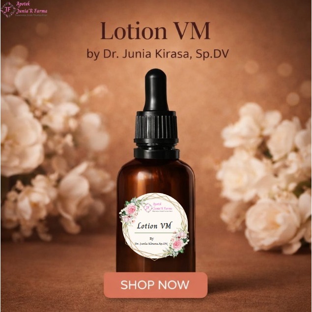 Juniar Farma ~ VM Lotion Product by Dr Junia Kirana., Sp.Dv, M.Kes
