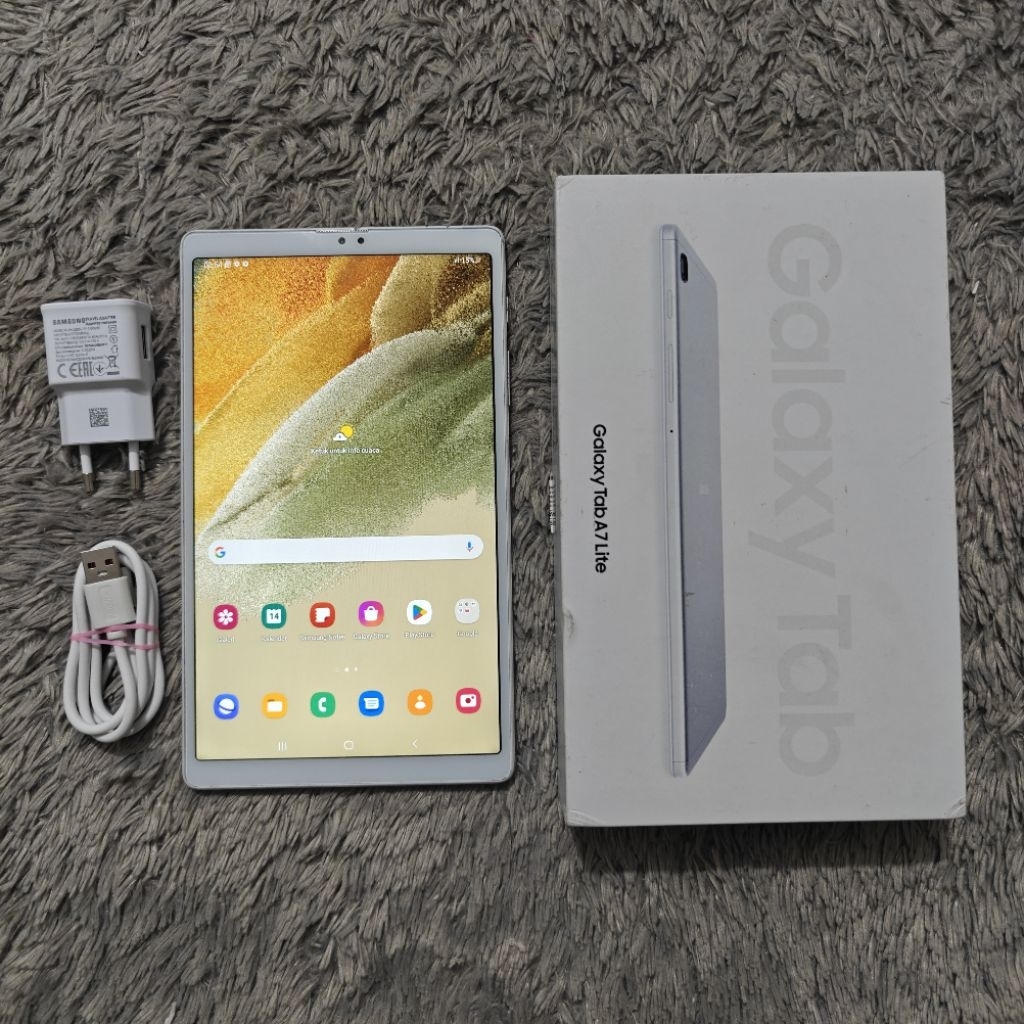 Samsung Tab A7 Lite 3/32 SM-T225 Second Siap Pakai