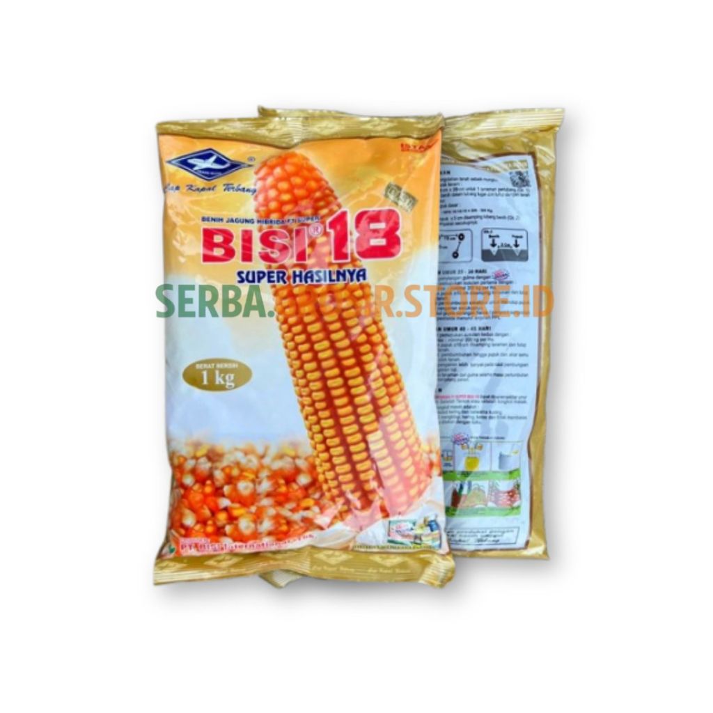 BISA COD Benih Jagung Hibrida BISI 18 Isi 1 kg (Exp2027) GRADE A | ORIGINAL | ASLI | STOK TERATAS