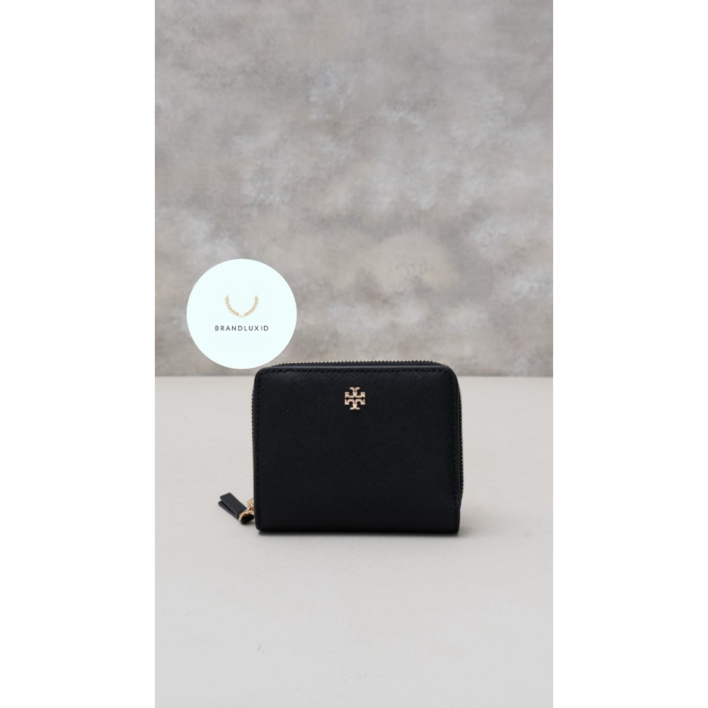 Tory Burch Emerson mini wallet Moose Black