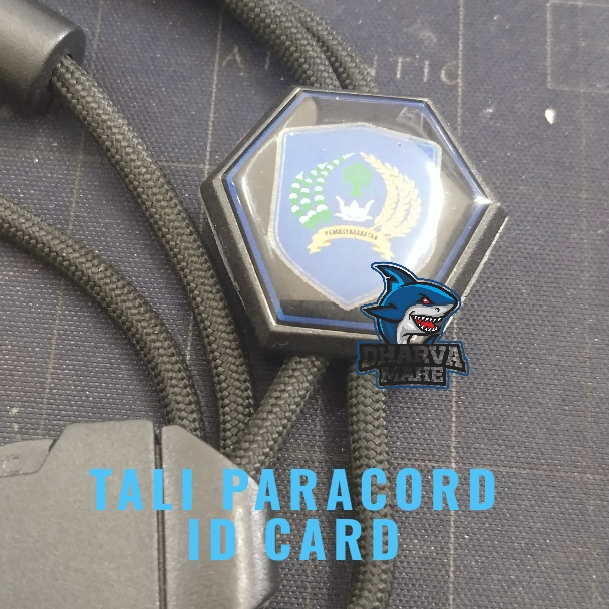 PEMASYARAKATAN, TALI ID CARD PARACORD, TALI ID CARD HEXAGONAL, TALI ID CARD TACTICAL