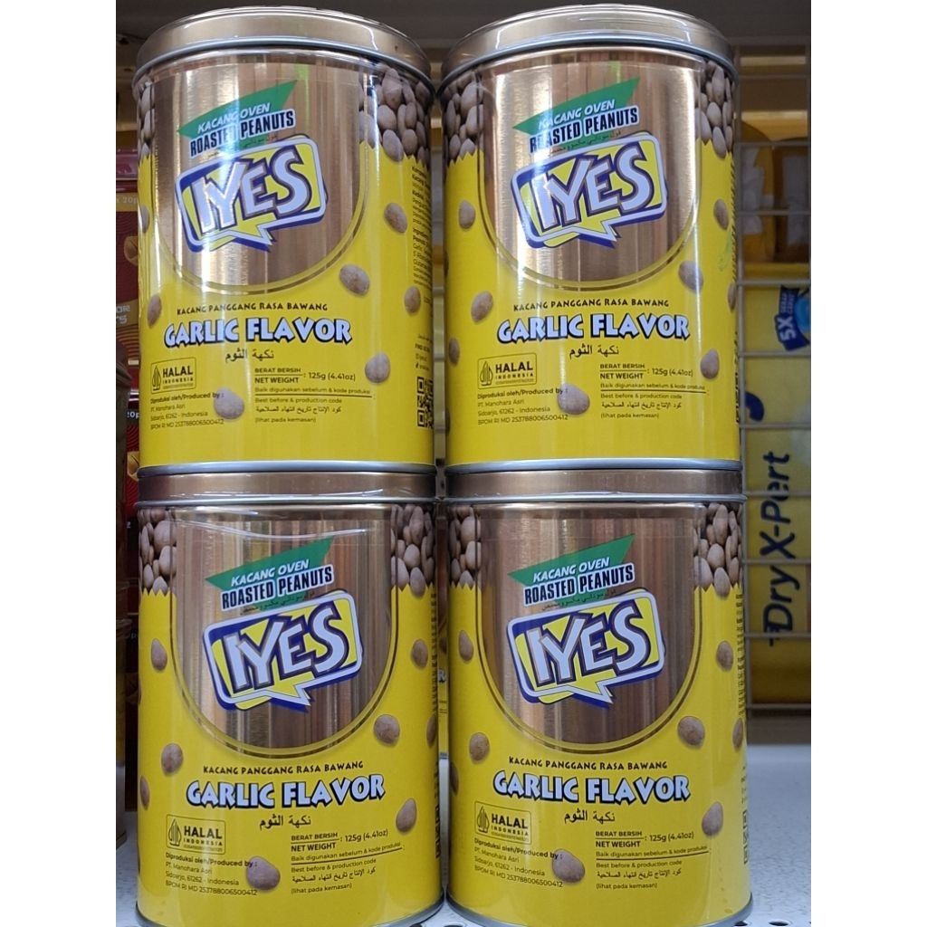 IYES FESTIVE KALENG garlic flavour 125 gr PROMO JANUARI 2026