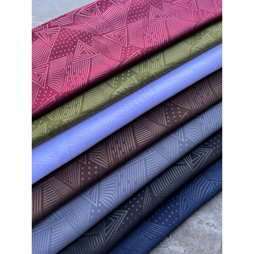 KAIN WOLPEACH EMBOS MOTIF GEOGRAFIS || HARGA 0,5meter || KAIN ABAYA || KAIN EMBOS || KAIN BAJU KOKO