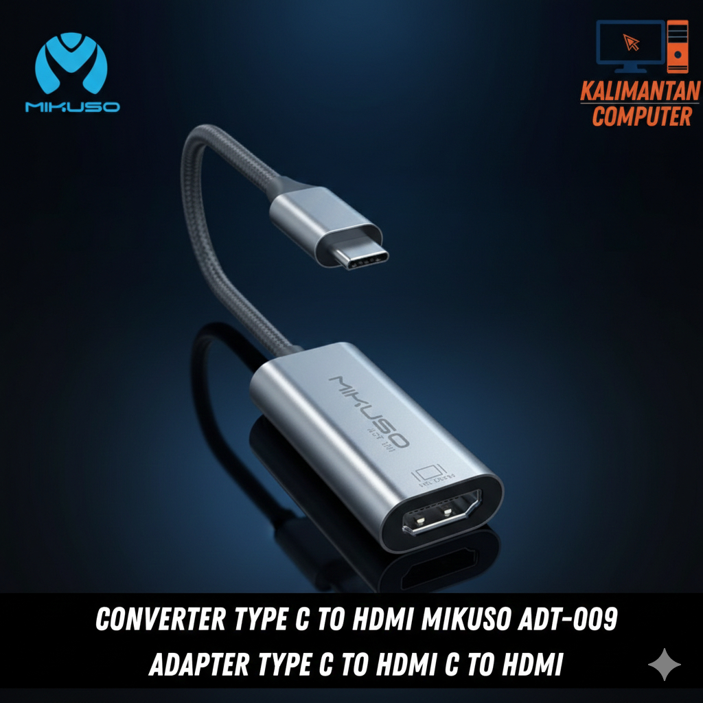 Converter Type C to HDMI MIKUSO ADT-009 Adapter Type C to HDMI C to HDMI