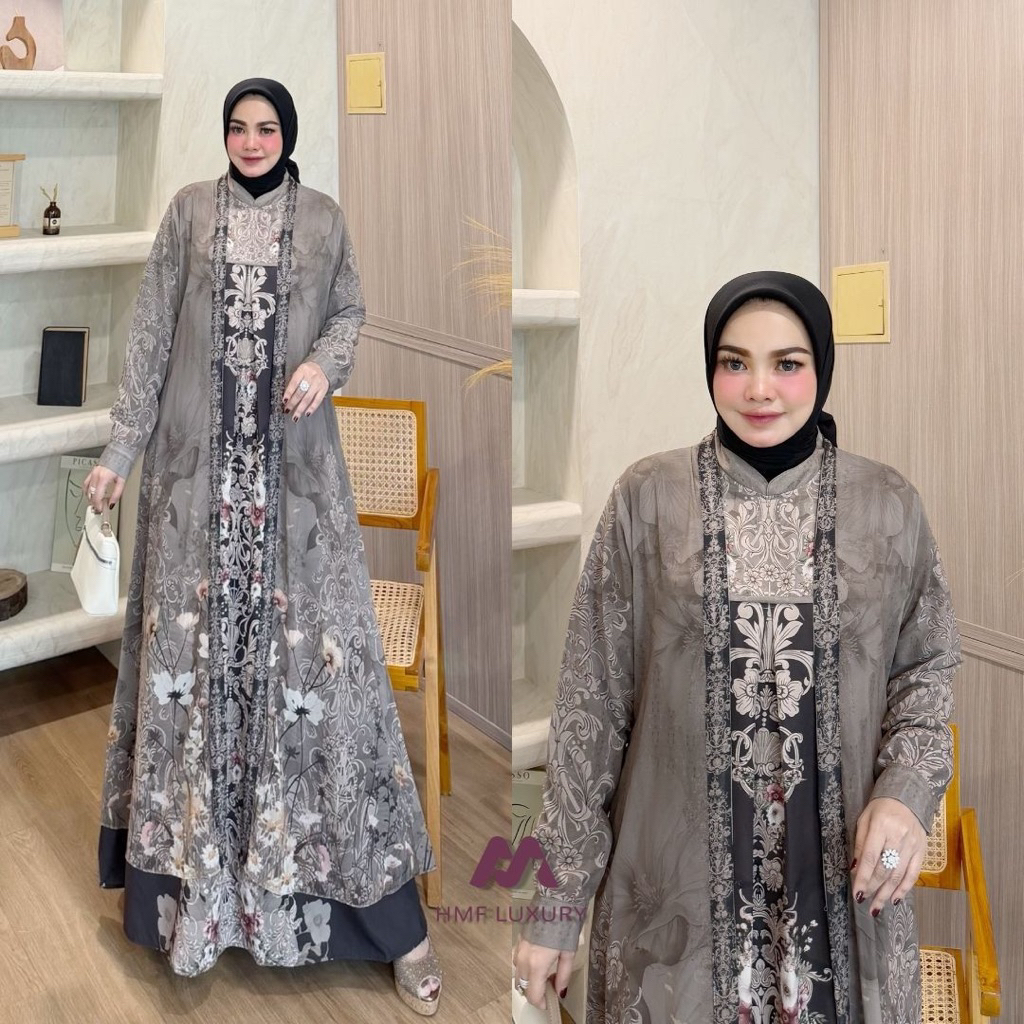 HILYA DRESS 2 IN 1 by HMF ORI