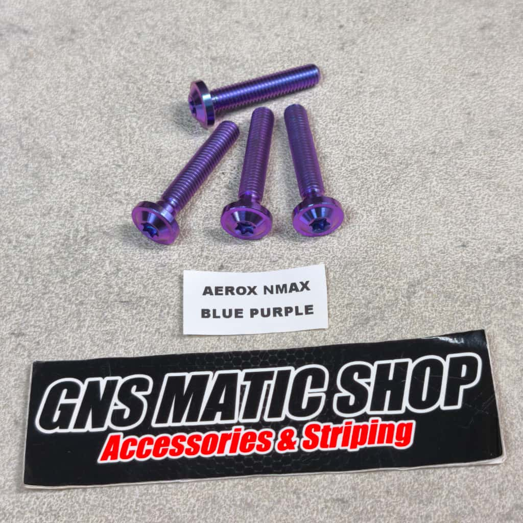 1SET BAUT KRENGKES GARDAN TITANIUM NMAX / AEROX