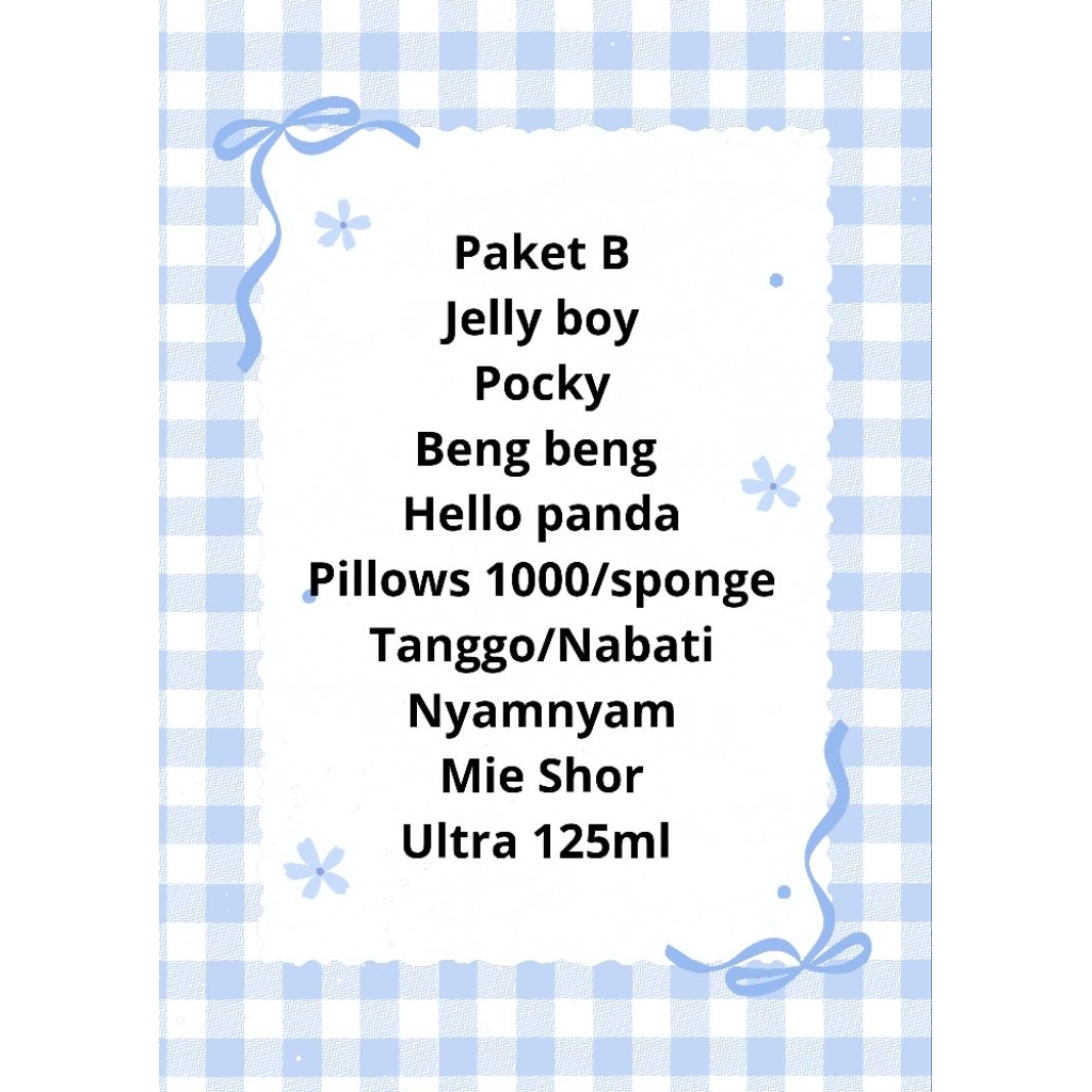 Bingkisan Snack Ulang Tahun Anak Paket Hampers Ulang Tahun Bingkisan Lomba