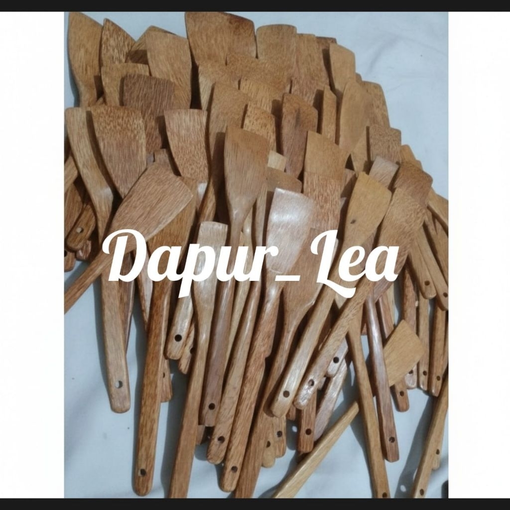 sutil kayu kelapa/sutil kayu/spatula kayu kelapa