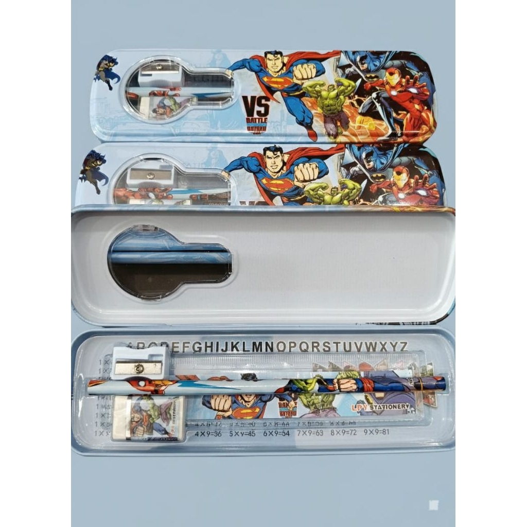 KOTAK PENSIL  KARAKTER ANAK HERO, PRINCES,FROZEN,MOBIL