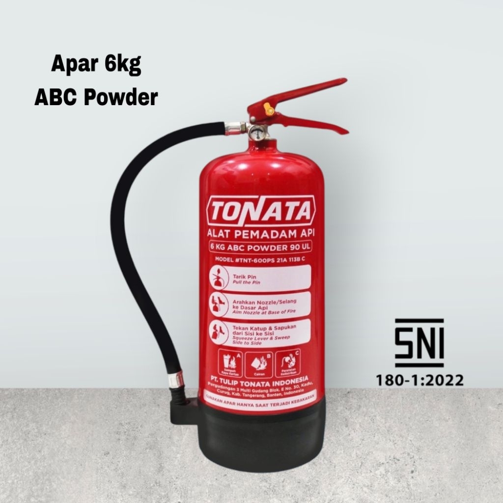 APAR 6KG SNI Tabung Apar 6 kg ABC Powder set