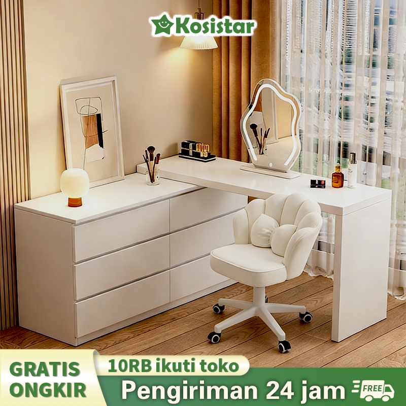 Kosistar Meja Rias Modern Meja Rias Minimalis Vanity Tables Meja Kosmetik Dressing Table Meja Kamar 