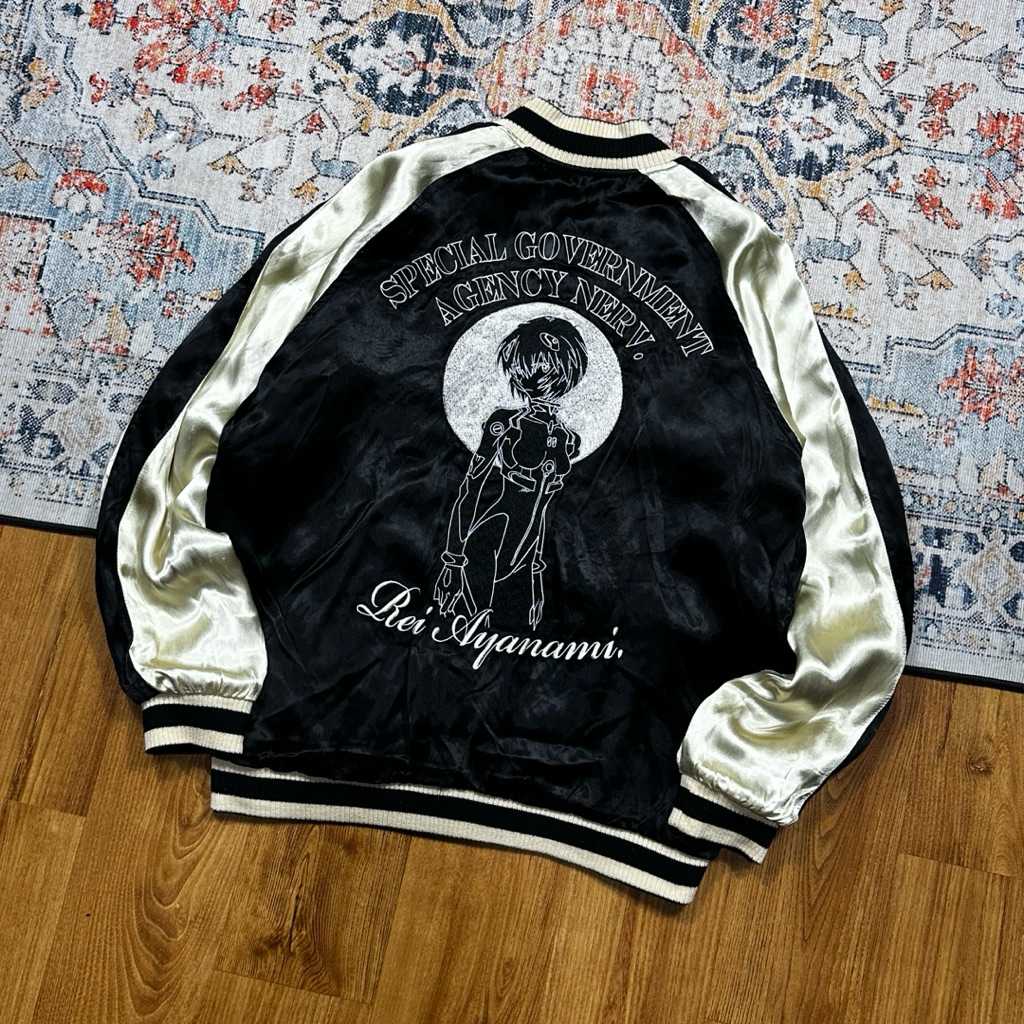 NISHIKI X EVANGELION REVERSIBLE SUKAJAN JACKET SECOND