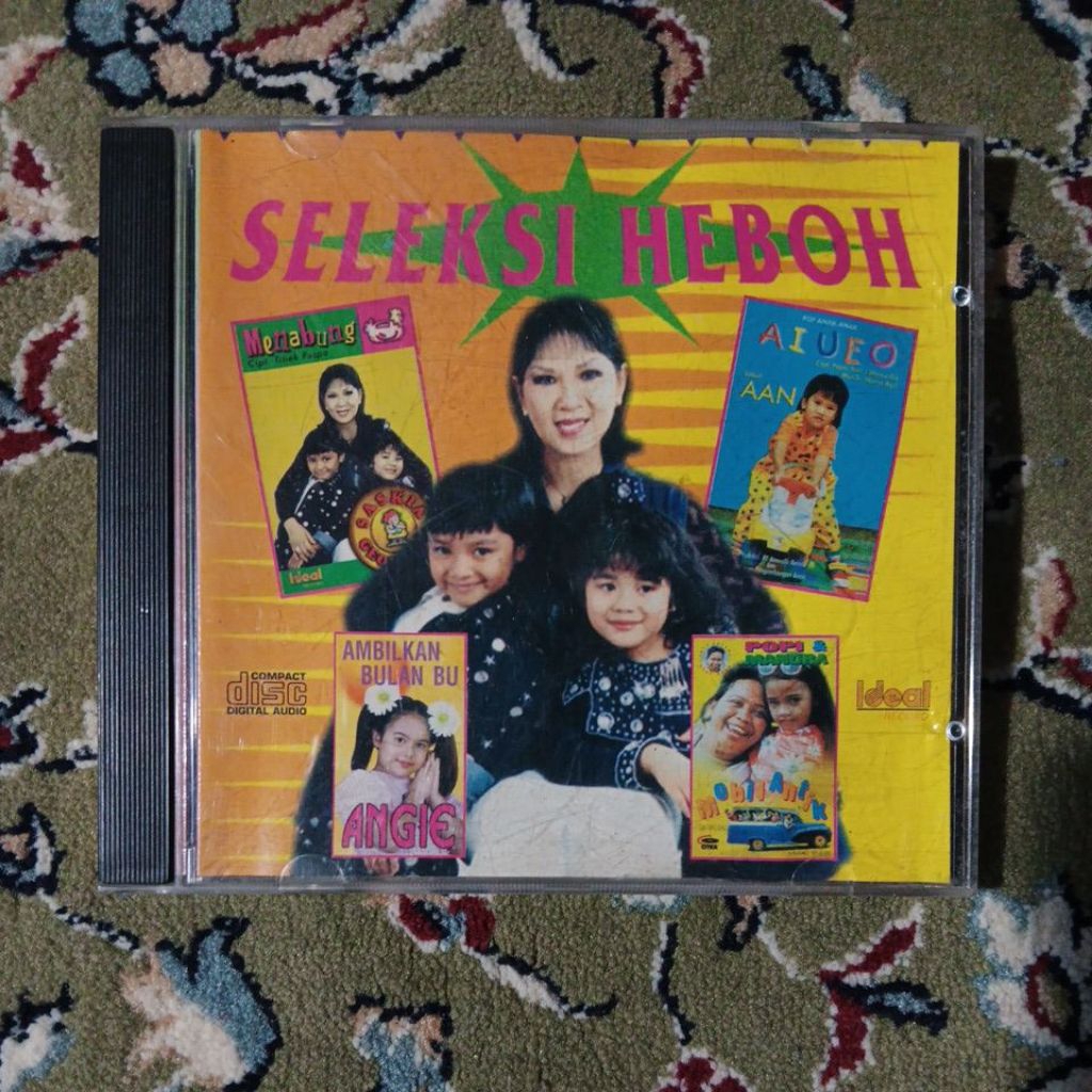 CD SELEKSI HEBOH (Kompilasi Lagu Anak Anak) - Penyanyi Asli