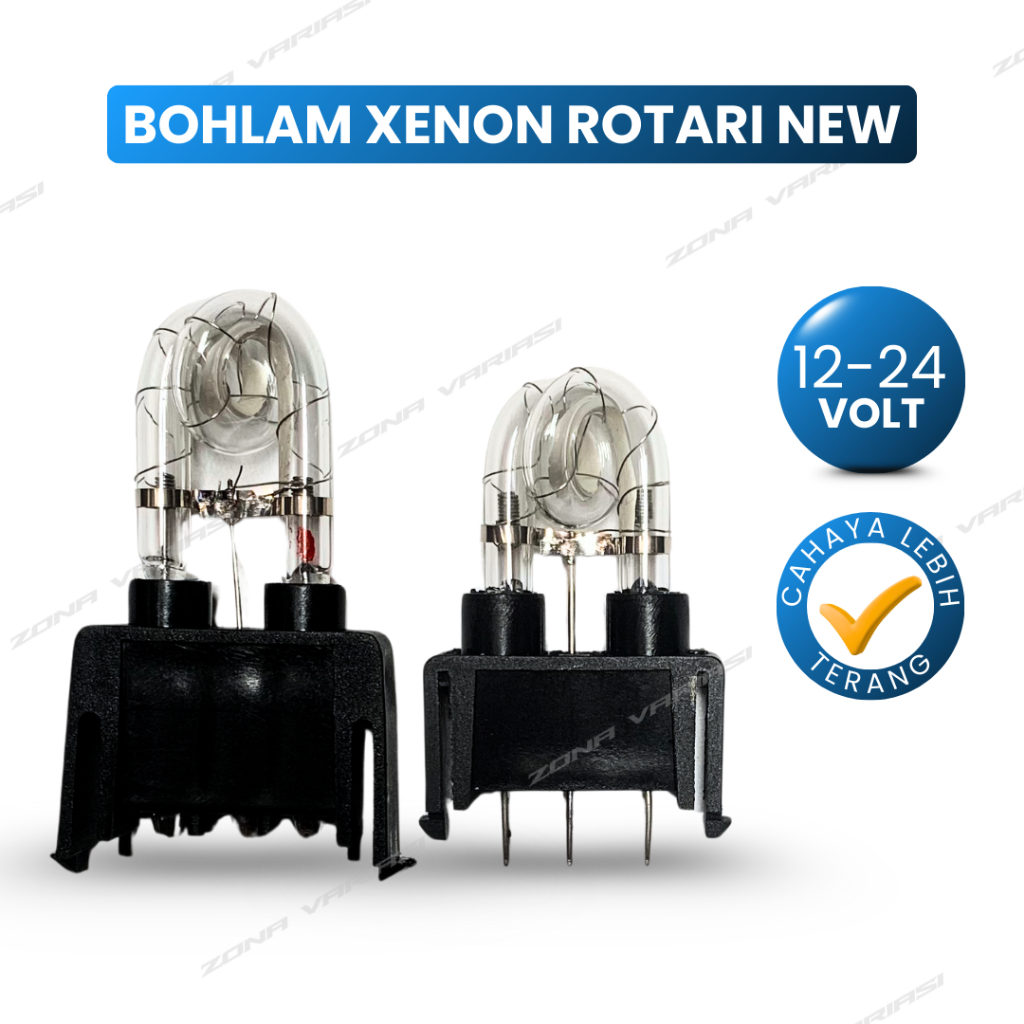 Bohlam Rotary Lampu Rotari Bola Lampu Rotary Flash Tube Blitz