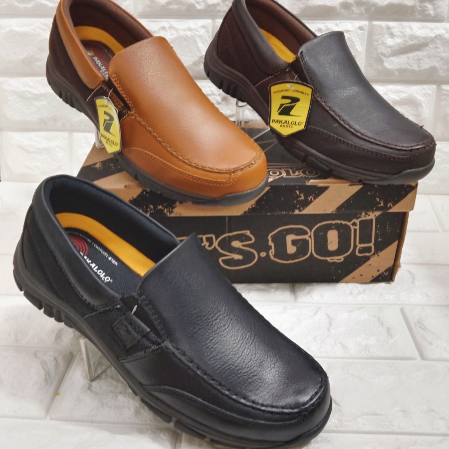 Sepatu Kulit Casual PAKALOLO Goretex 14 PREMIUM QUALITY