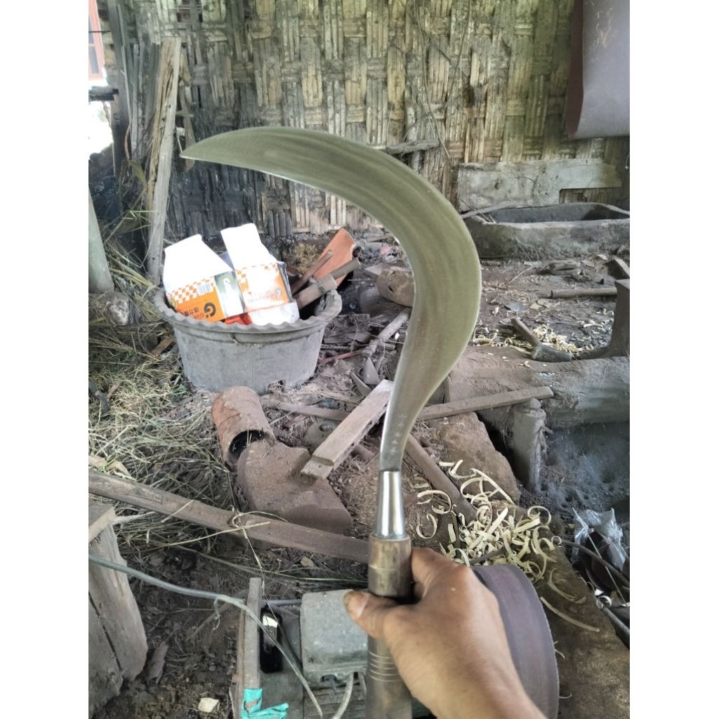 Arit Rumput Asli Cap Bintang Lima Bahan Baja Per Original